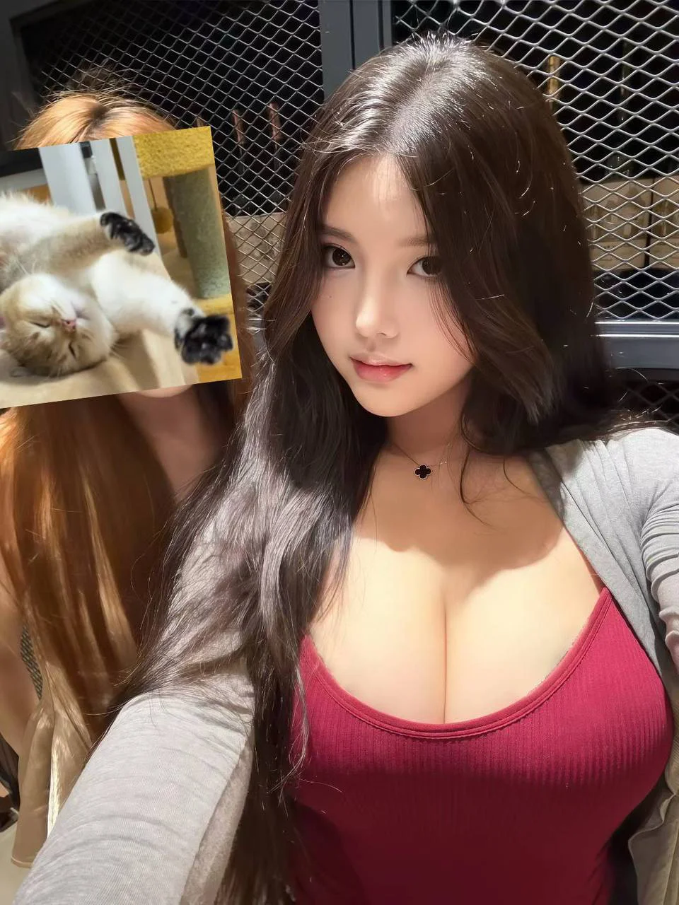 童颜巨乳外围女